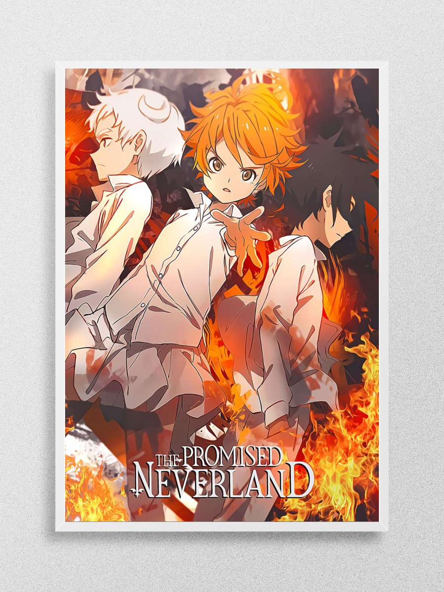 The Promised Neverland Anime Poster Çerçevesiz Yüksek Kalite Anime Duvar Poster