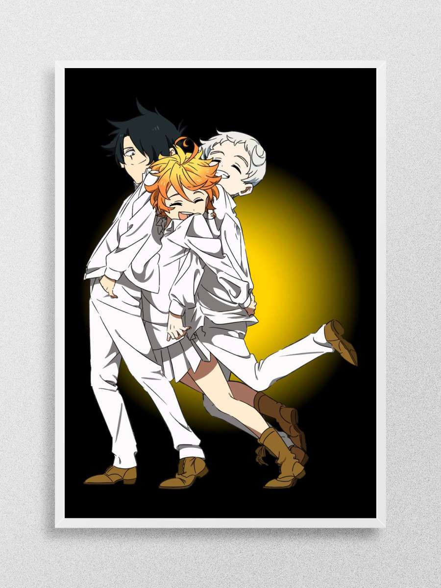 The Promised Neverland Anime Poster Çerçevesiz Yüksek Kalite Anime Duvar Poster