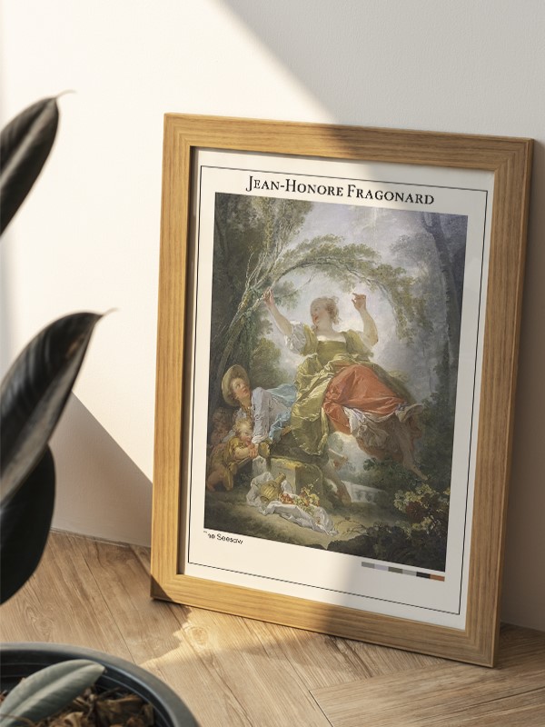Jean-Honore Fragonard The Seesaw Poster