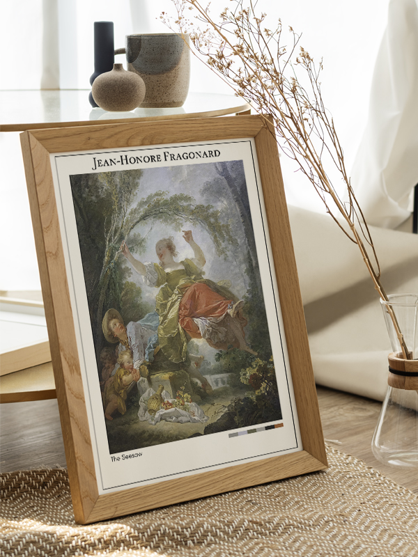 Jean-Honore Fragonard The Seesaw Poster