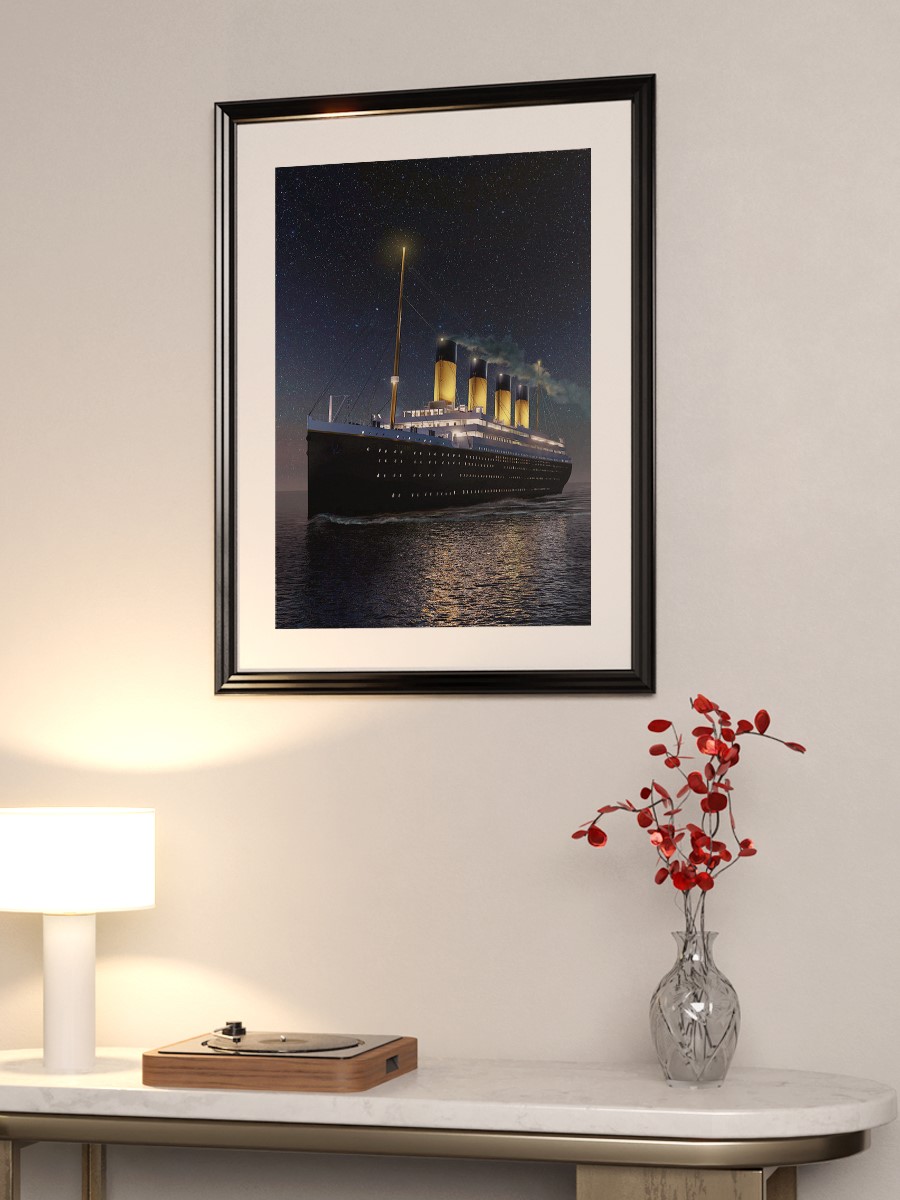 The Ship that never sinks Poster, Çerçevesiz Tv Film Poster