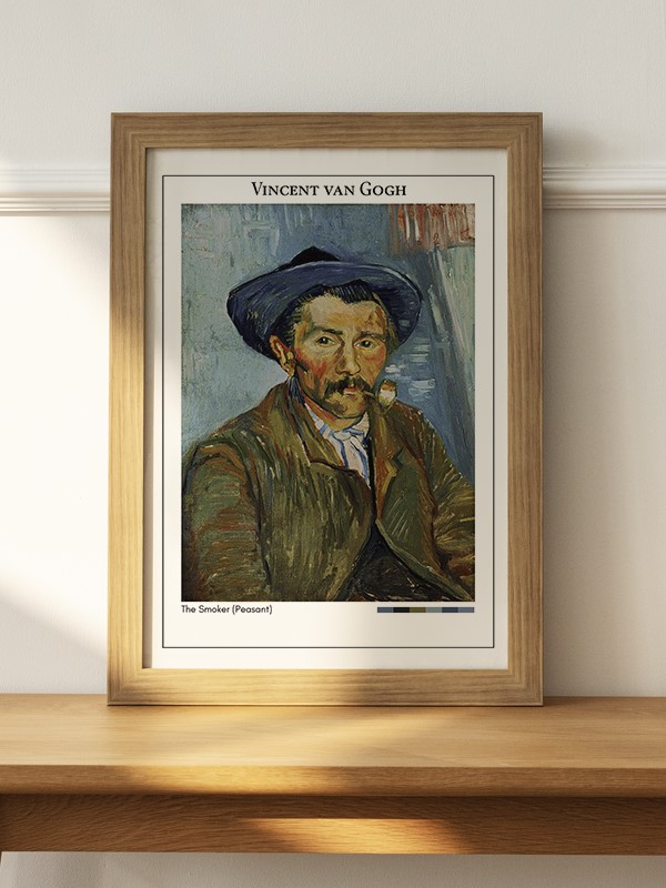 Vincent van Gogh The Smoker (Peasant) Poster - En İyi Fiyatlarla