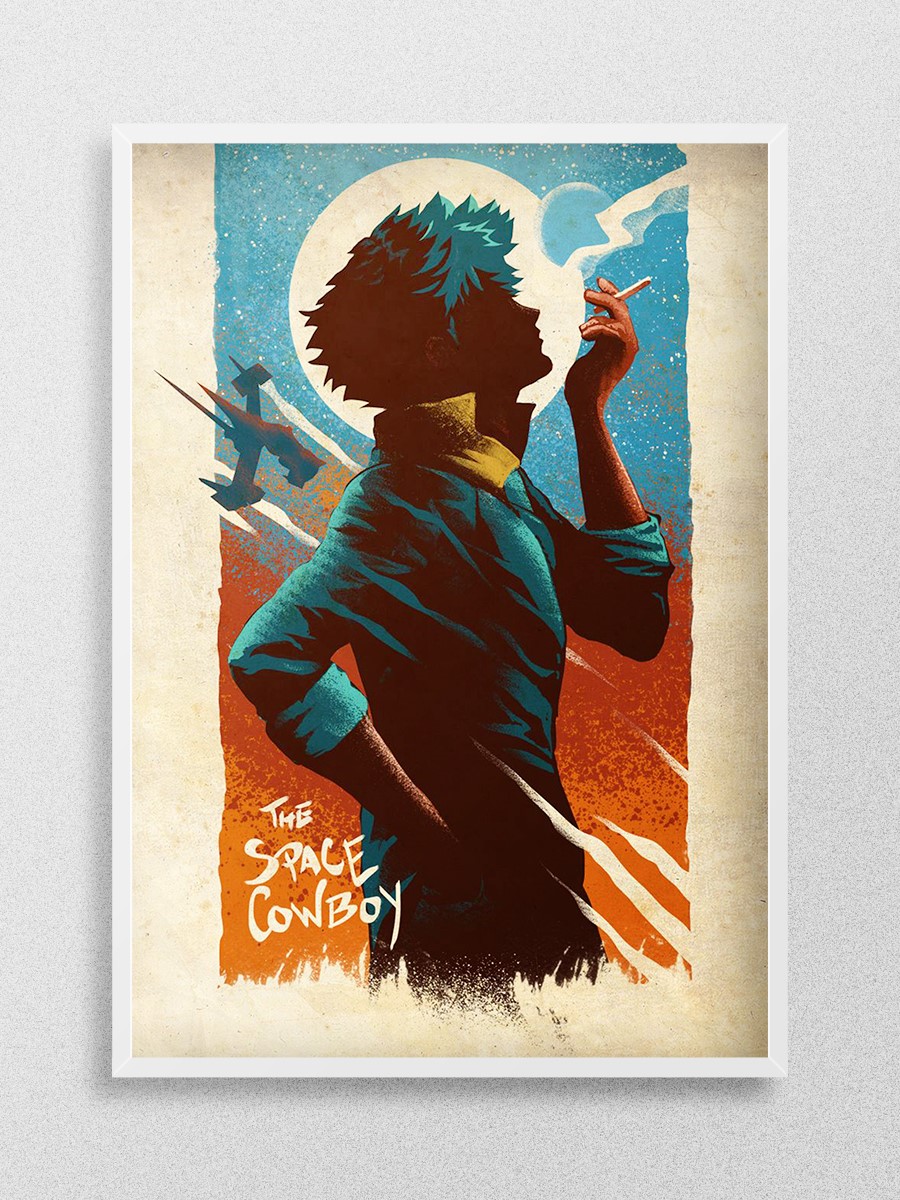 The Space Cowboy Anime Poster Çerçevesiz Yüksek Kalite Anime Duvar Poster - En İyi Fiyatlarla