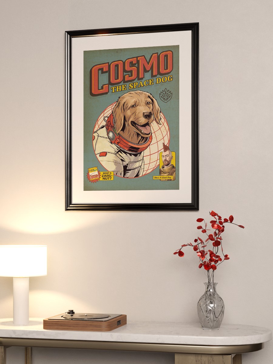 The Space Dog Poster, Çerçevesiz Tv Film Poster
