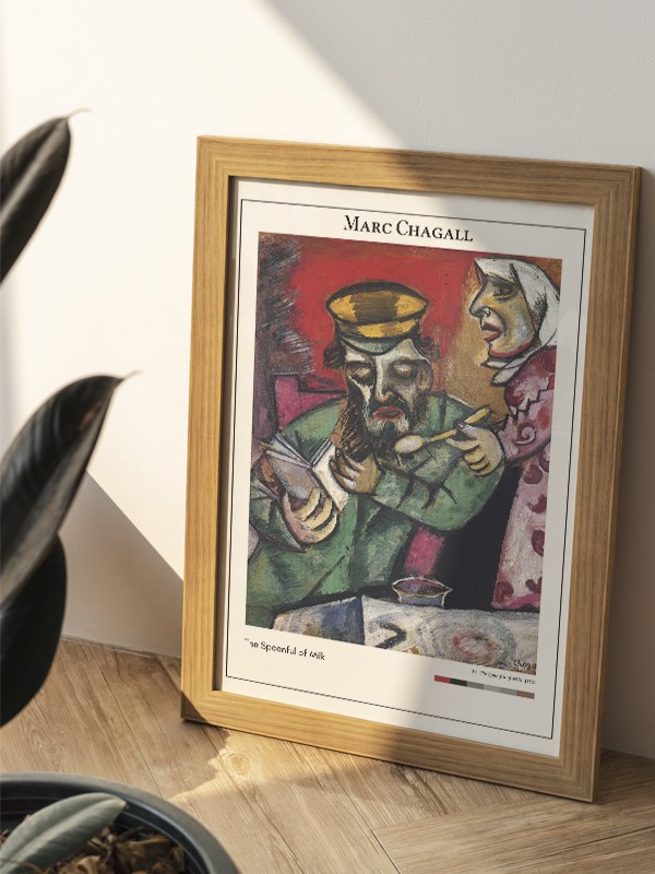 Marc Chagall The Spoonful of Milk Poster