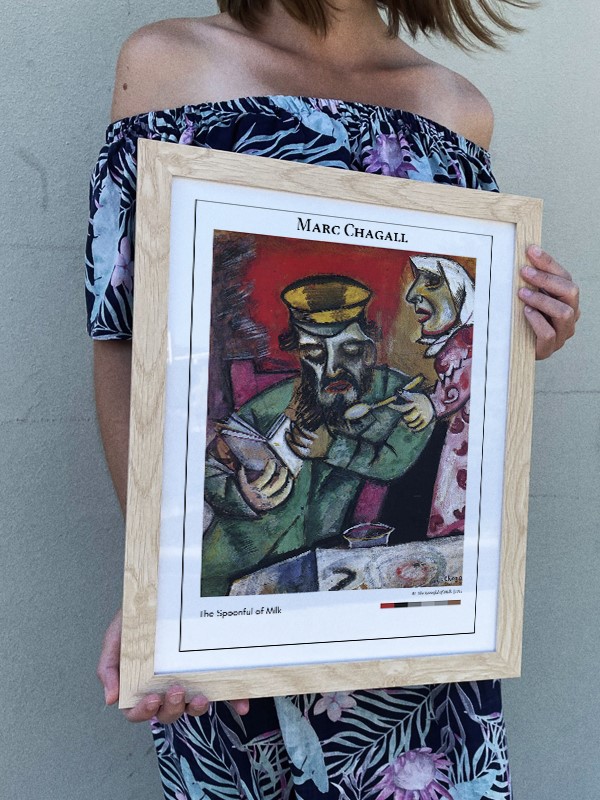 Marc Chagall The Spoonful of Milk Poster