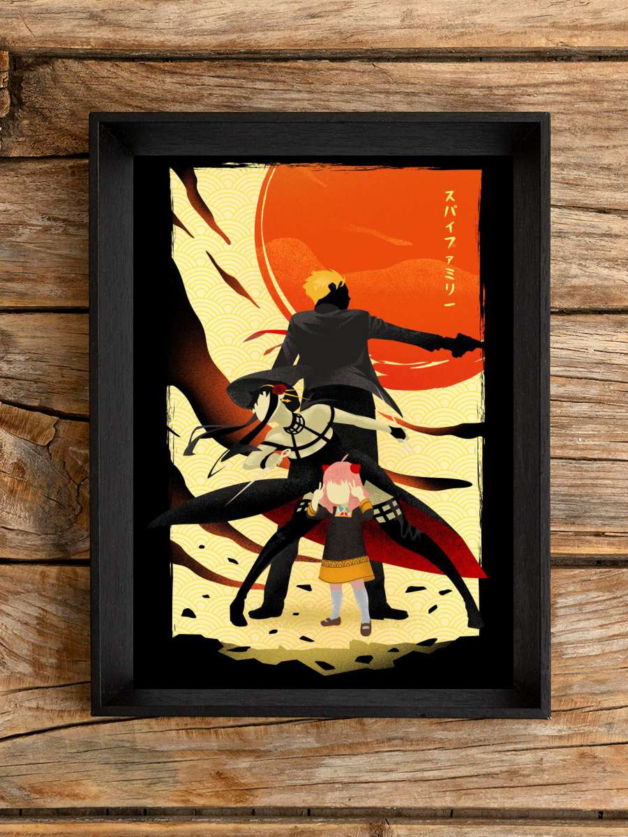 The Spy Parent Anime Poster Çerçevesiz Yüksek Kalite Anime Duvar Poster
