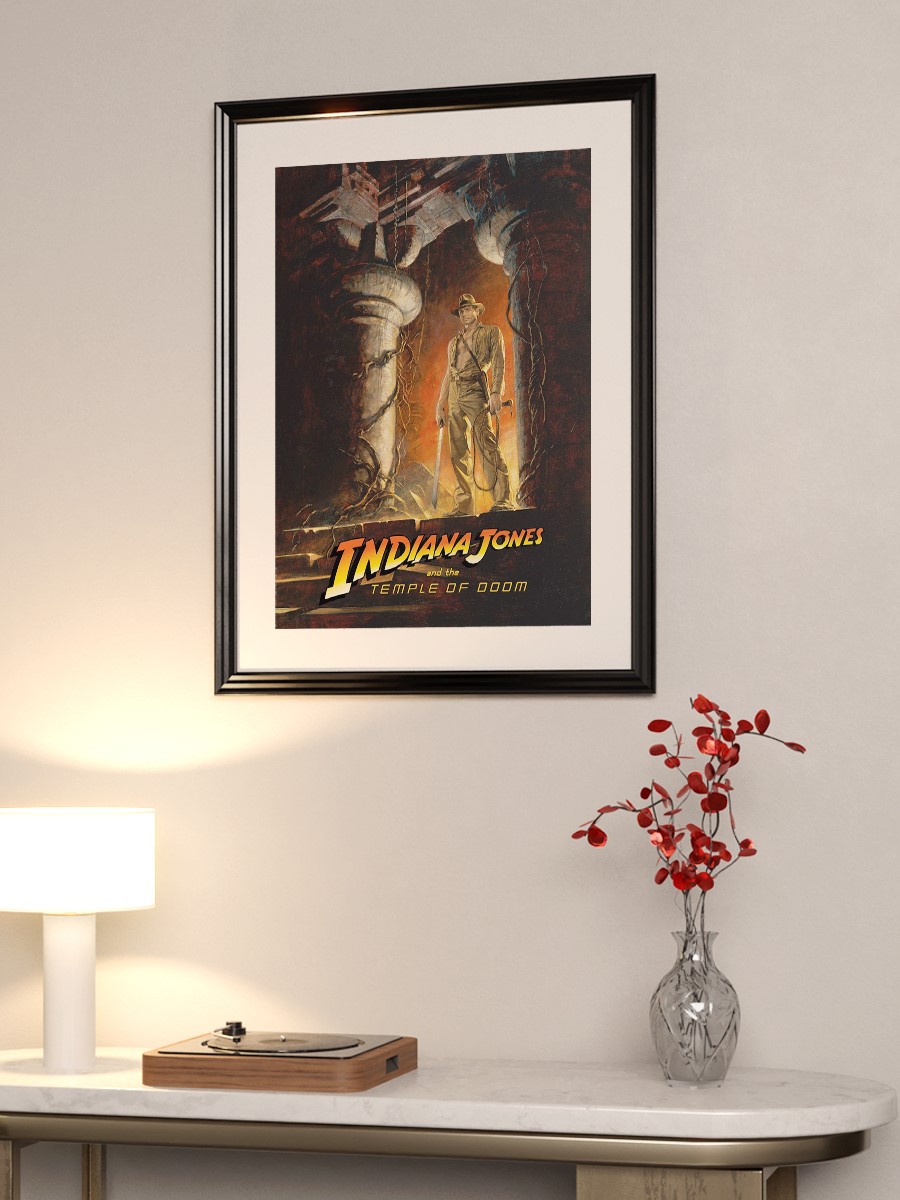 The Temple of Doom Poster, Çerçevesiz Tv Film Poster