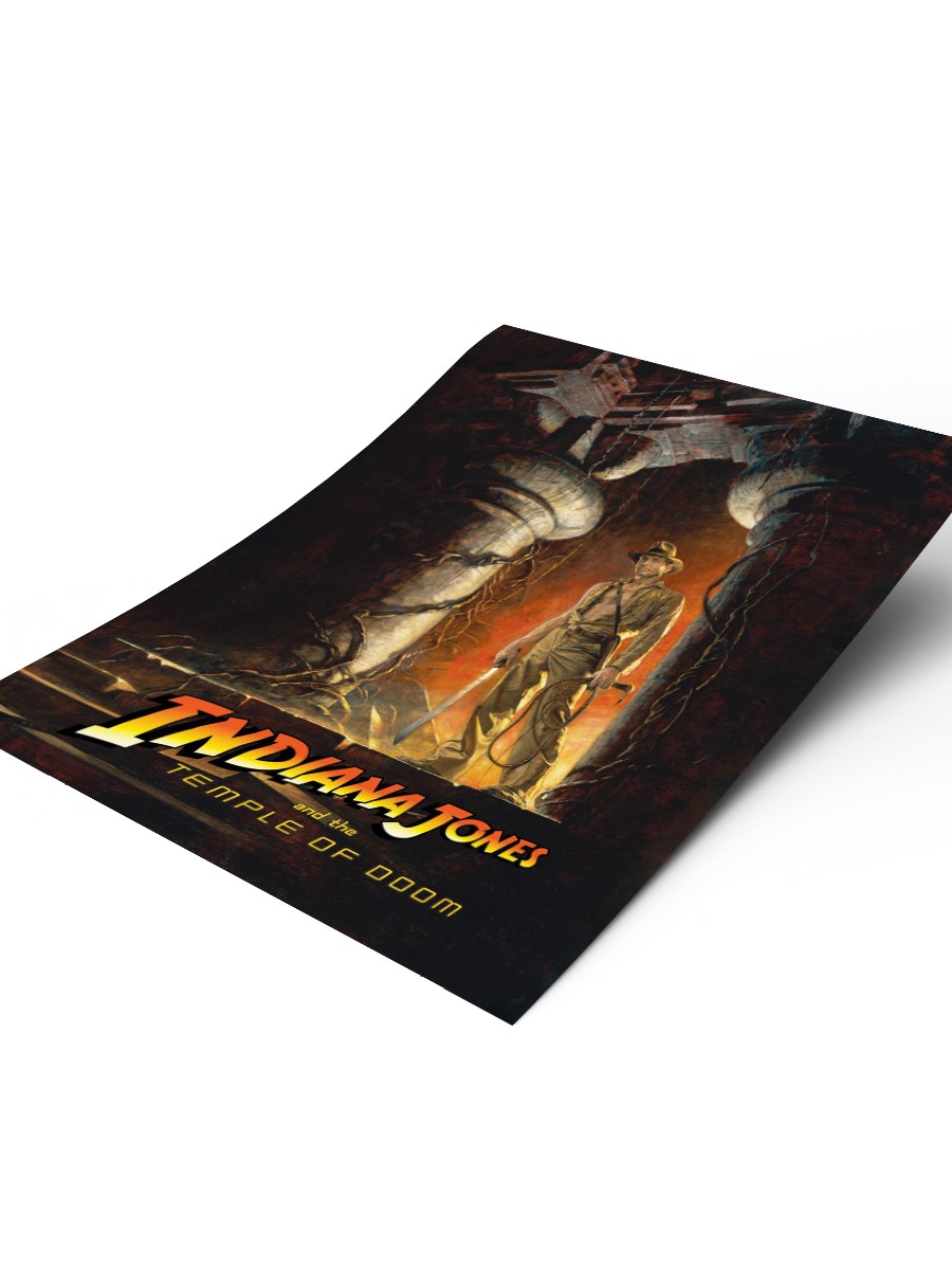 The Temple of Doom Poster, Çerçevesiz Tv Film Poster