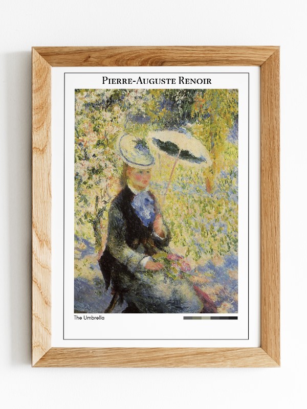 Pierre-Auguste Renoir The Umbrella Poster