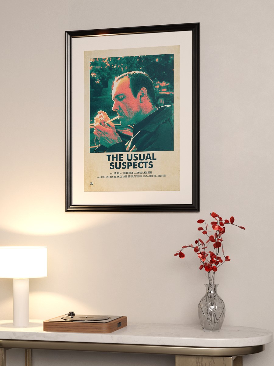 THE USUAL SUSPECTS Poster, Çerçevesiz Tv Film Poster