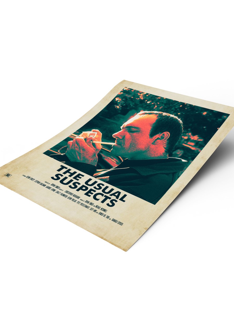 THE USUAL SUSPECTS Poster, Çerçevesiz Tv Film Poster