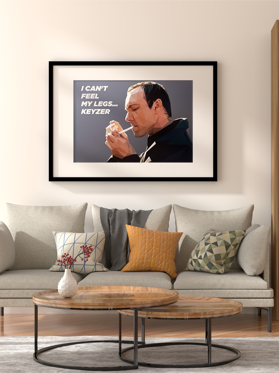 the usual suspects Poster, Çerçevesiz Tv Film Poster