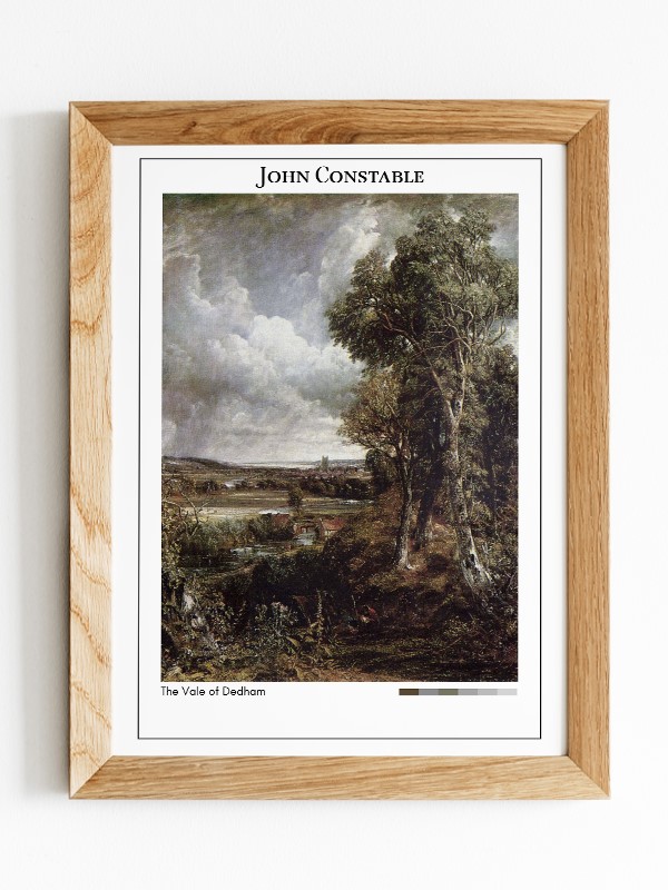John Constable The Vale of Dedham Poster