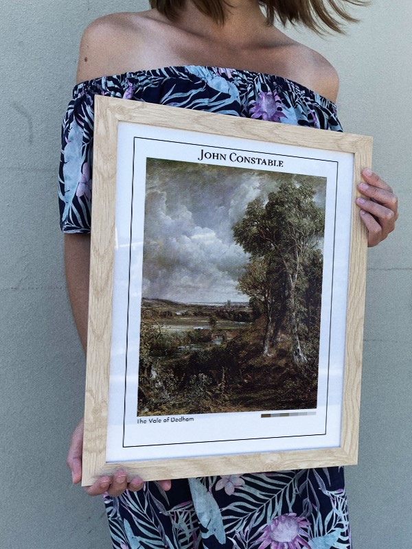 John Constable The Vale of Dedham Poster