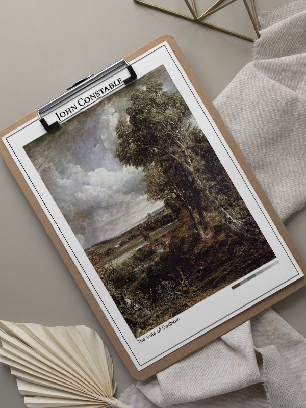 John Constable The Vale of Dedham Poster