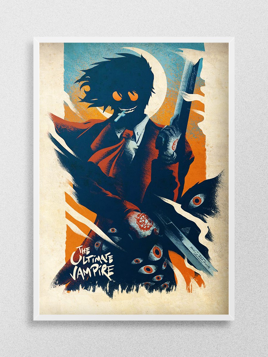 The Vampire Anime Poster Çerçevesiz Yüksek Kalite Anime Duvar Poster