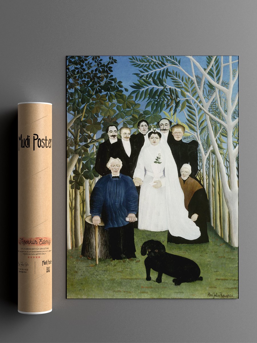 The Wedding Party Tablo Sanatsal Ünlü Ressam Poster Çerçevesiz Yüksek Kalite Poster