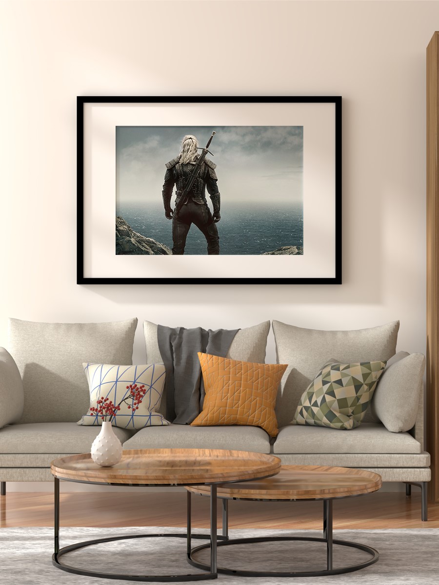 The Witcher Horizontal Poster, Çerçevesiz Tv Film Poster