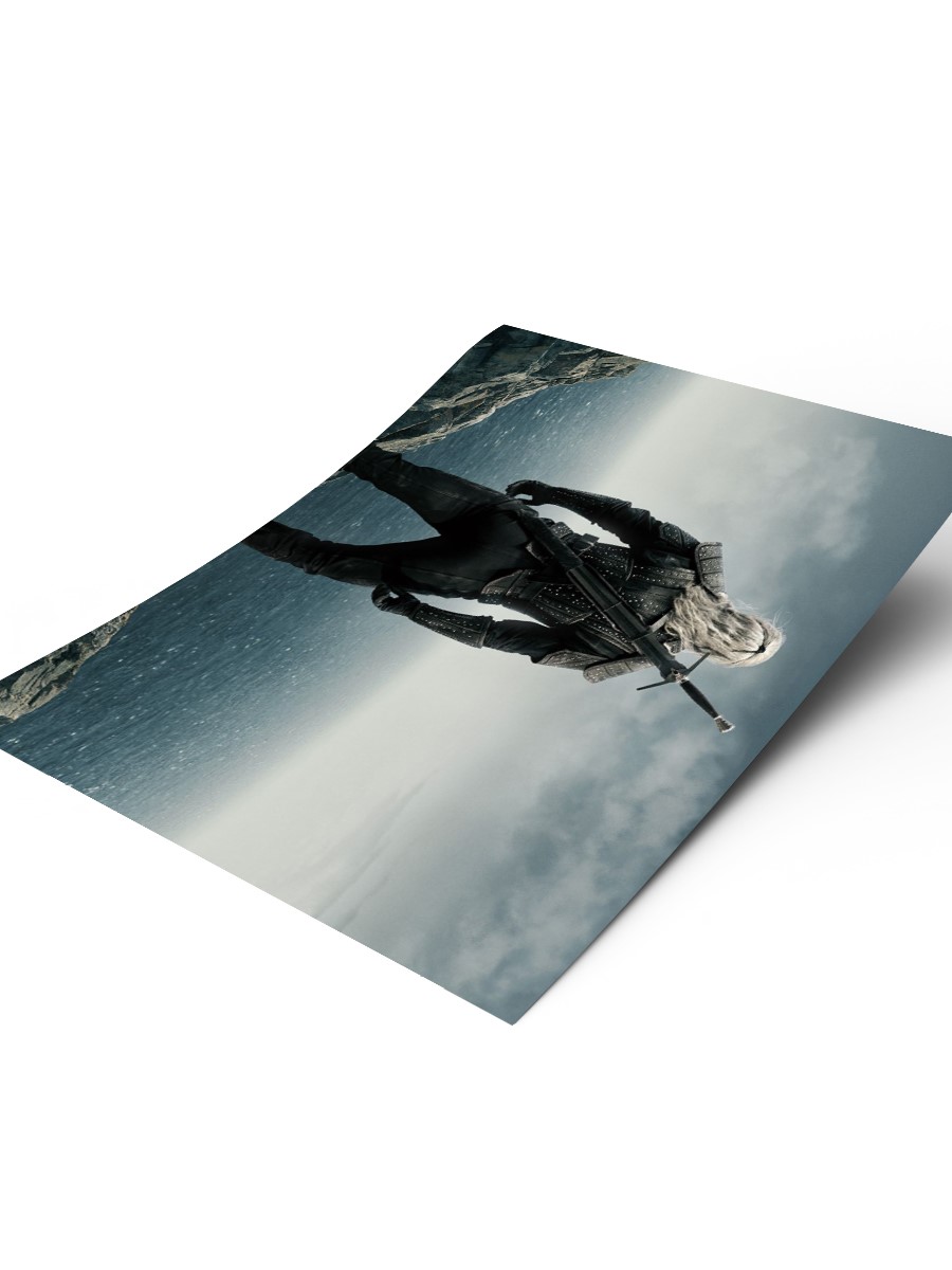 The Witcher Horizontal Poster, Çerçevesiz Tv Film Poster