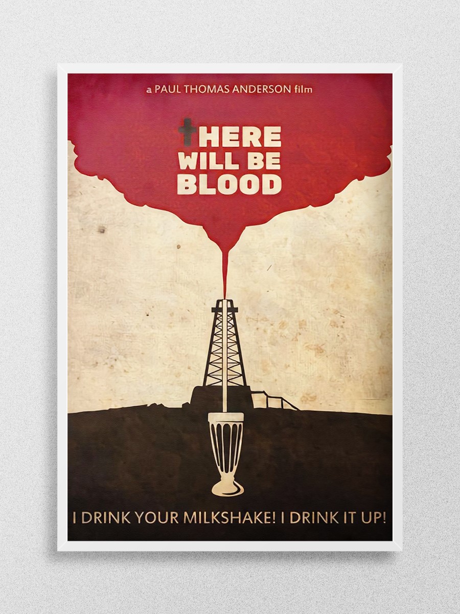 There Will Be Blood Poster, Çerçevesiz Tv Film Poster
