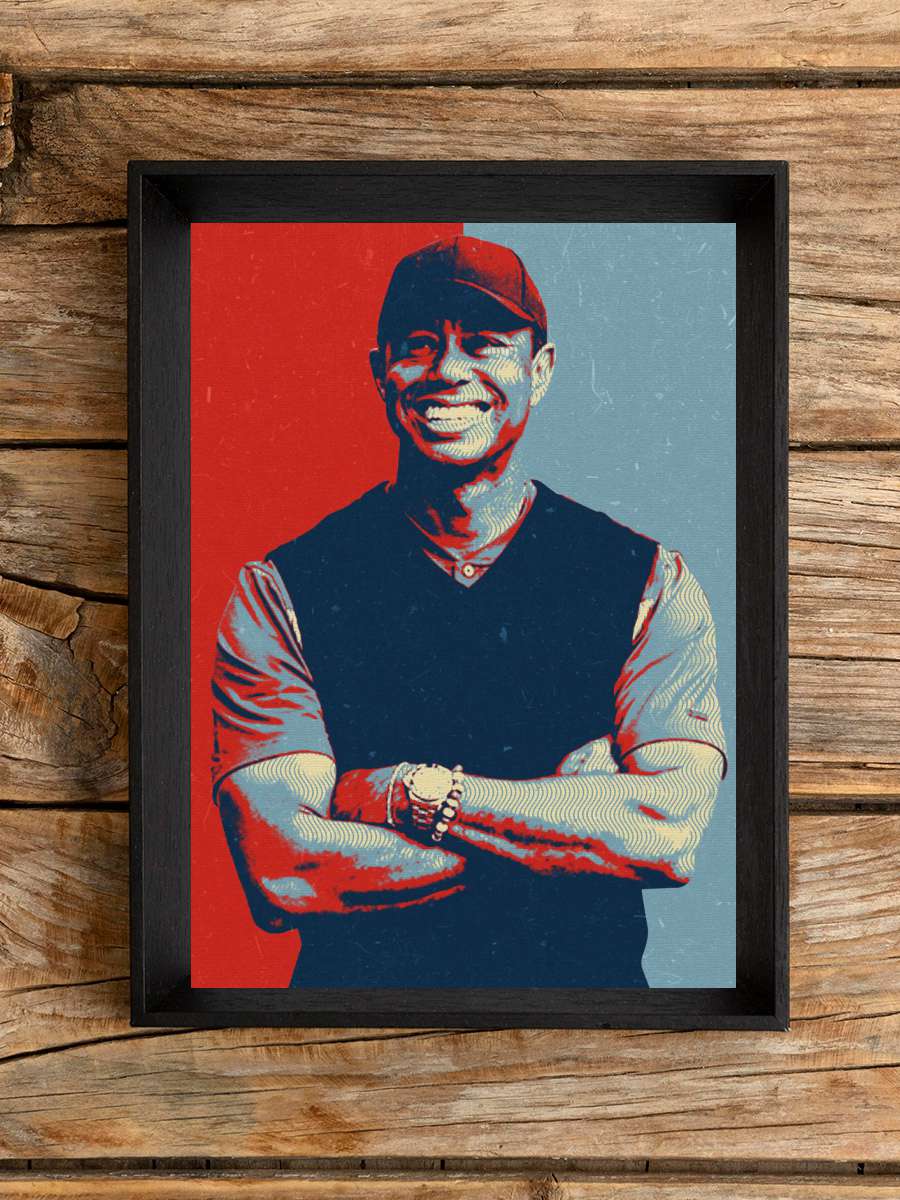 Tiger golf Futbol Poster Çerçevesiz Yüksek Kalite Futbolcu Duvar Poster