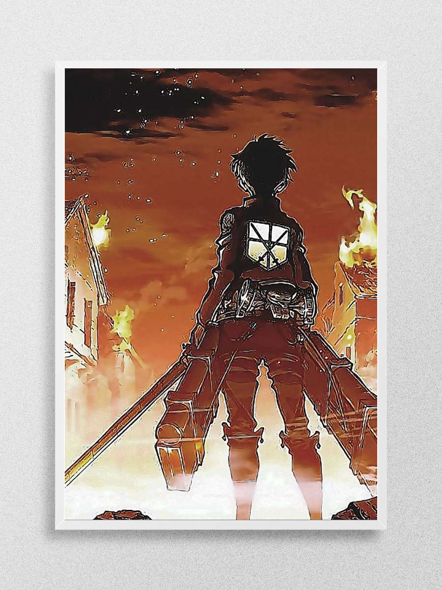 titan Anime Poster Çerçevesiz Yüksek Kalite Anime Duvar Poster