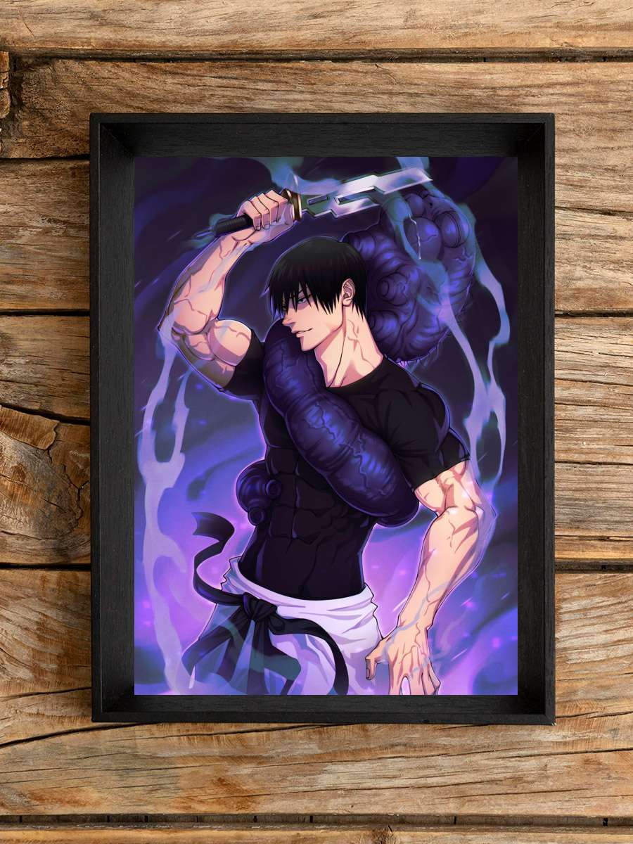 toji fushiguro jujutsu Anime Poster Çerçevesiz Yüksek Kalite Anime Duvar Poster