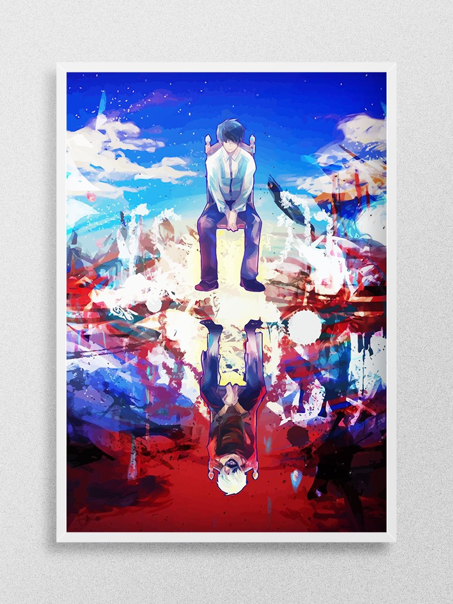 Tokyo Ghoul Anime Poster Çerçevesiz Yüksek Kalite Anime Duvar Poster - En İyi Fiyatlarla