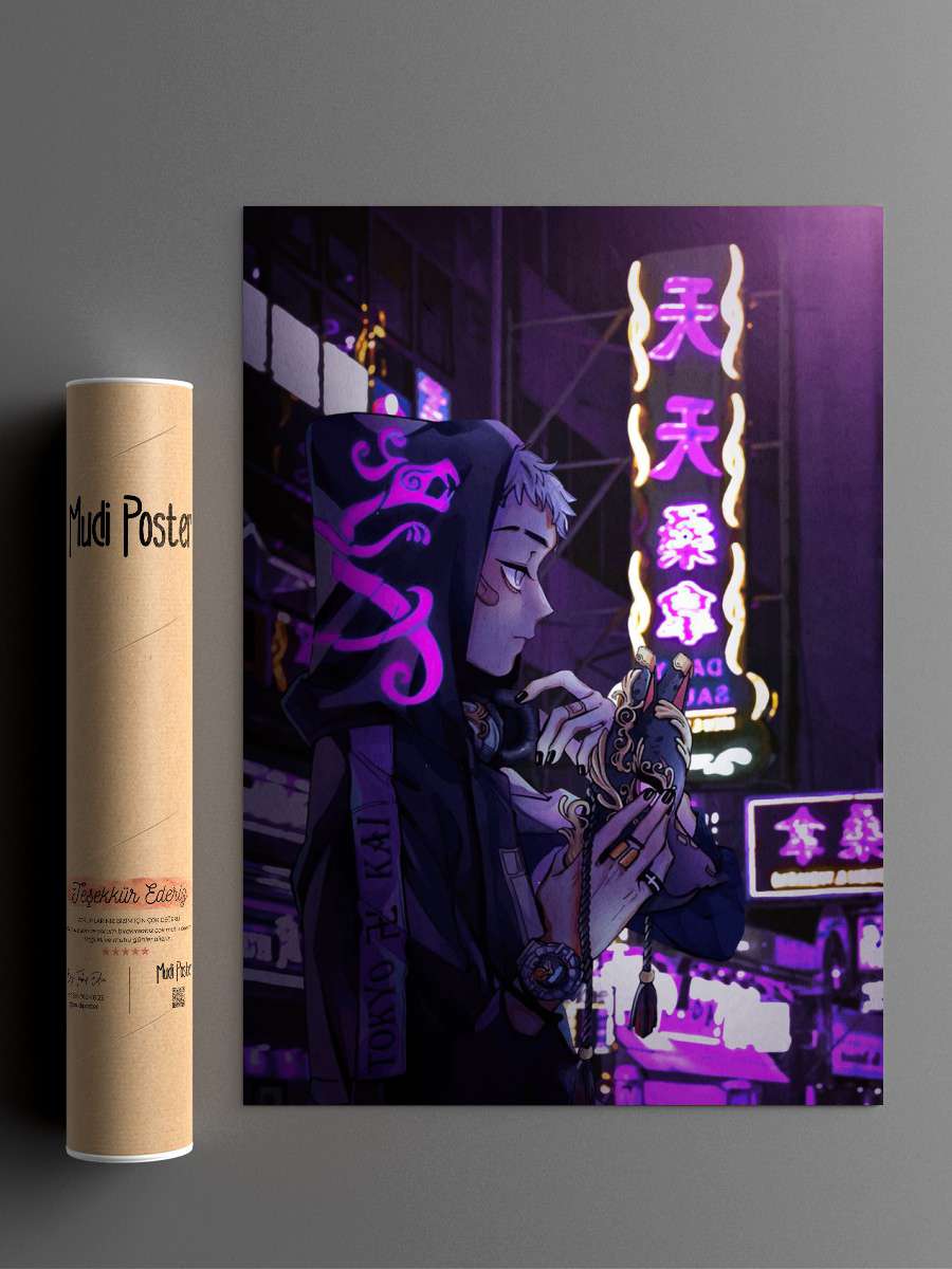 Tokyo Revenger Anime Poster Çerçevesiz Yüksek Kalite Anime Duvar Poster