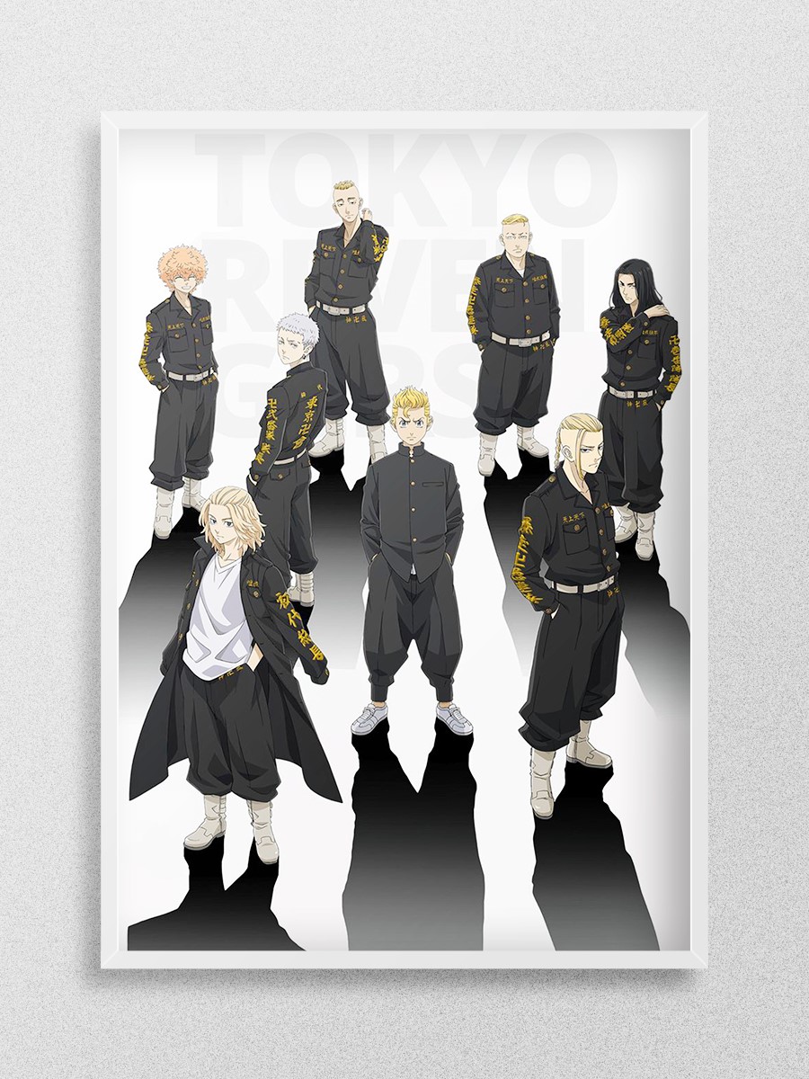 Tokyo Revengers Poster, Çerçevesiz Tv Film Poster