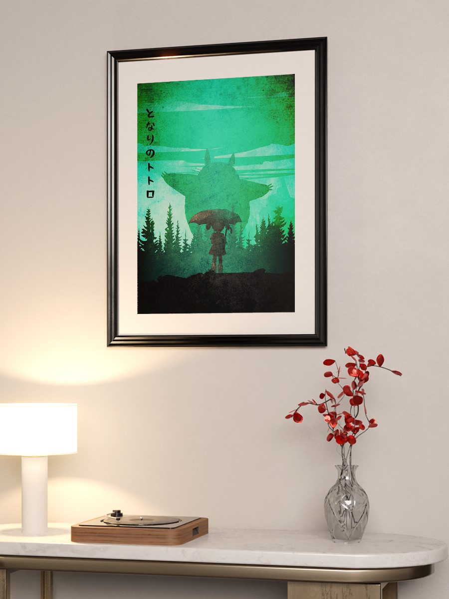 Totoro Poster, Çerçevesiz Tv Film Poster