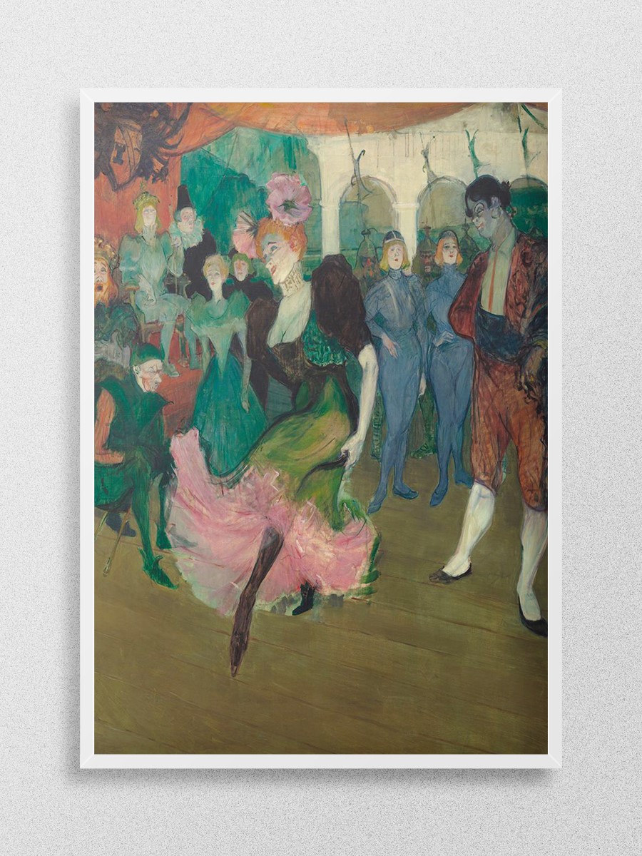 ToulouseLautrec Bolero Tablo Sanatsal Ünlü Ressam Poster Çerçevesiz Yüksek Kalite Poster