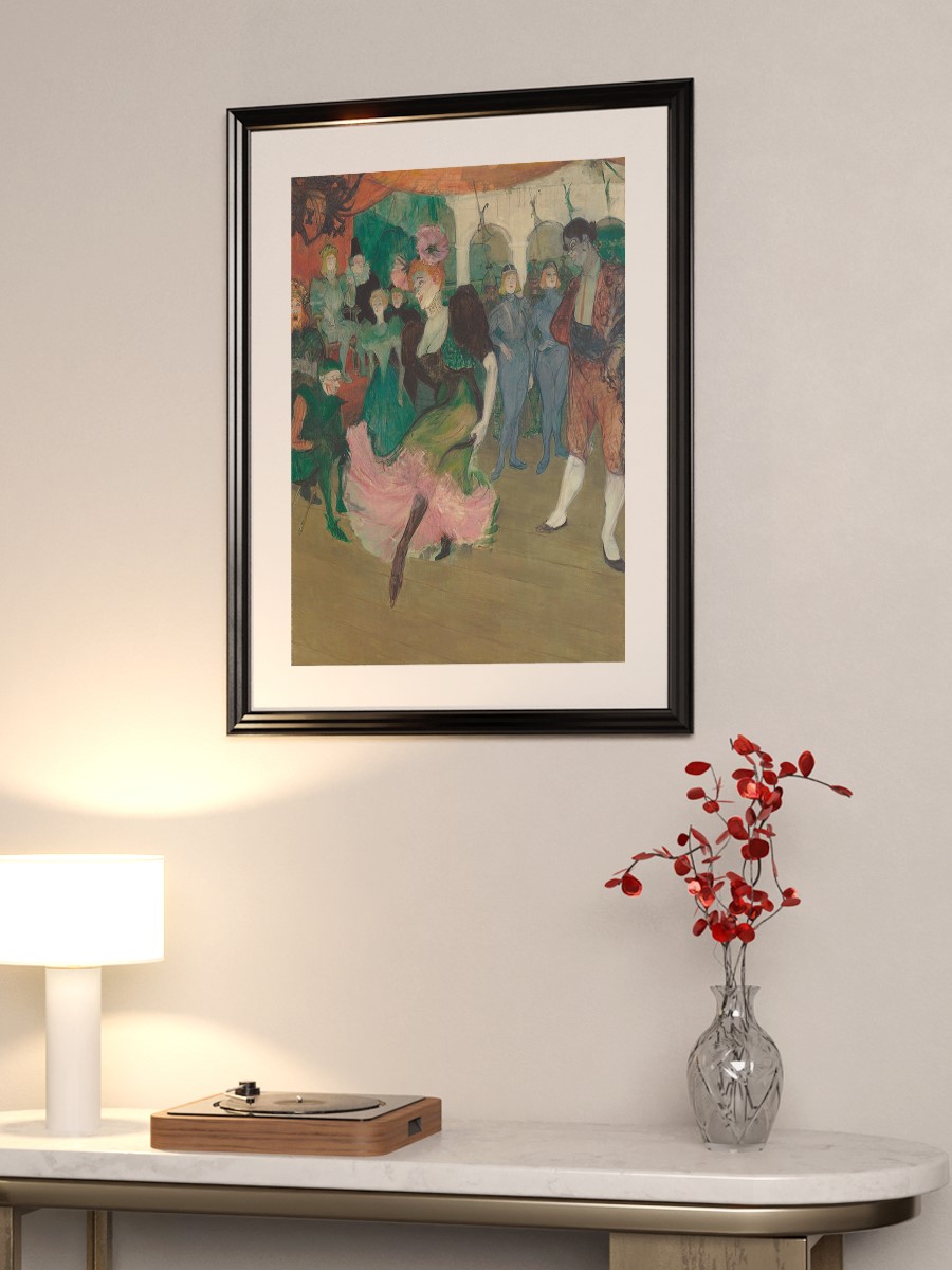 ToulouseLautrec Bolero Tablo Sanatsal Ünlü Ressam Poster Çerçevesiz Yüksek Kalite Poster