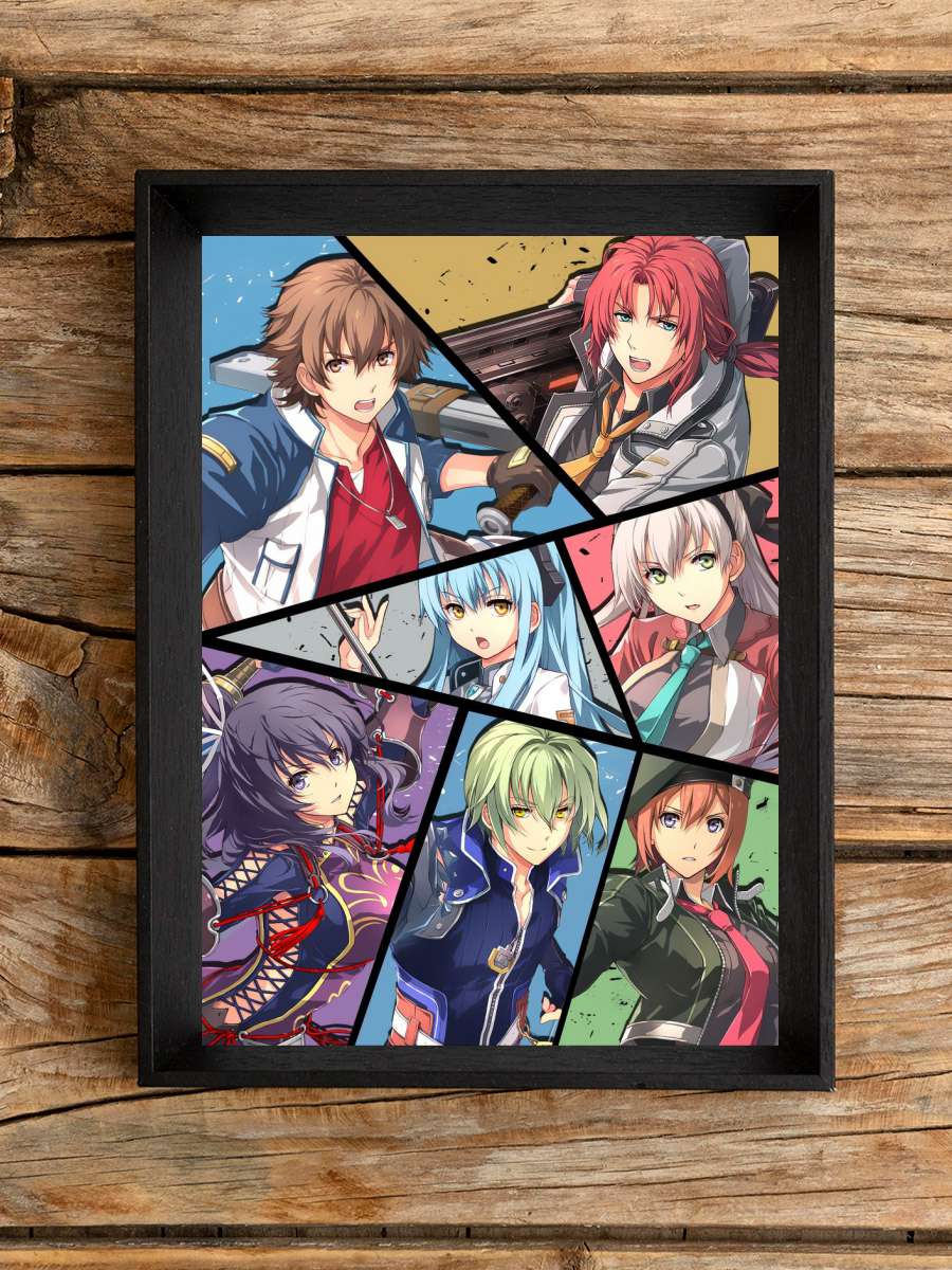 Trails of Cold Steel SSS Anime Poster Çerçevesiz Yüksek Kalite Anime Duvar Poster