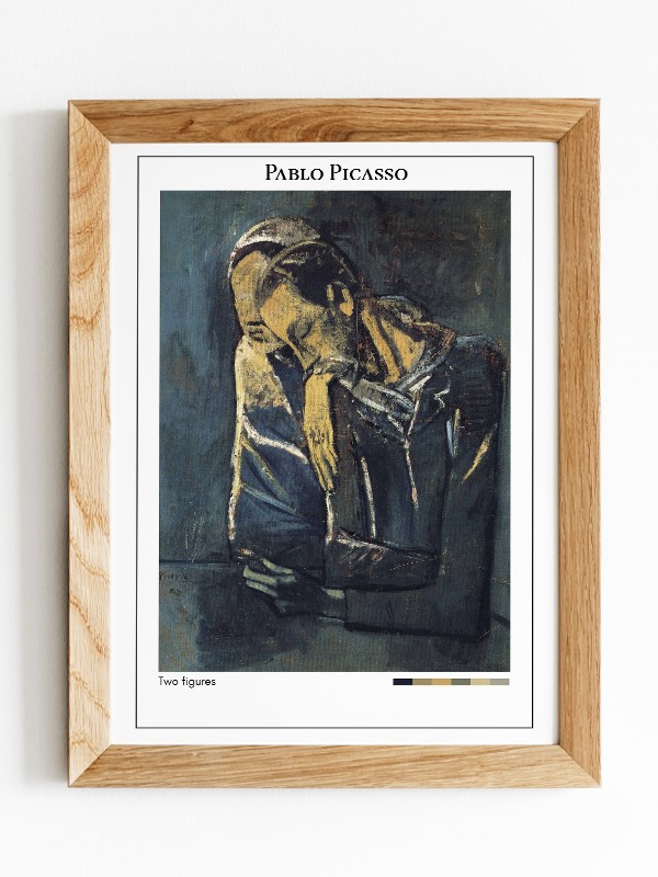 Pablo Picasso Two figures Poster
