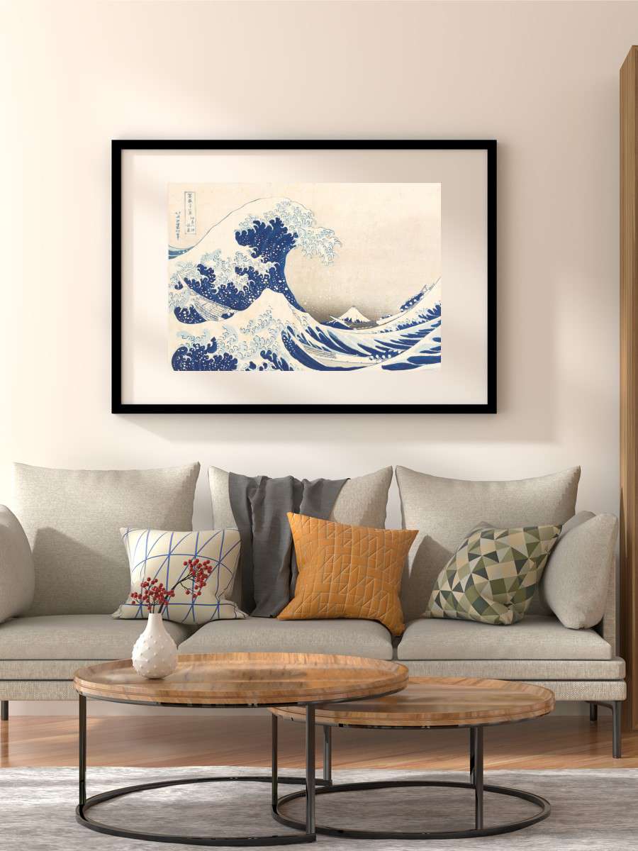 Under the Wave Anime Poster Çerçevesiz Yüksek Kalite Anime Duvar Poster