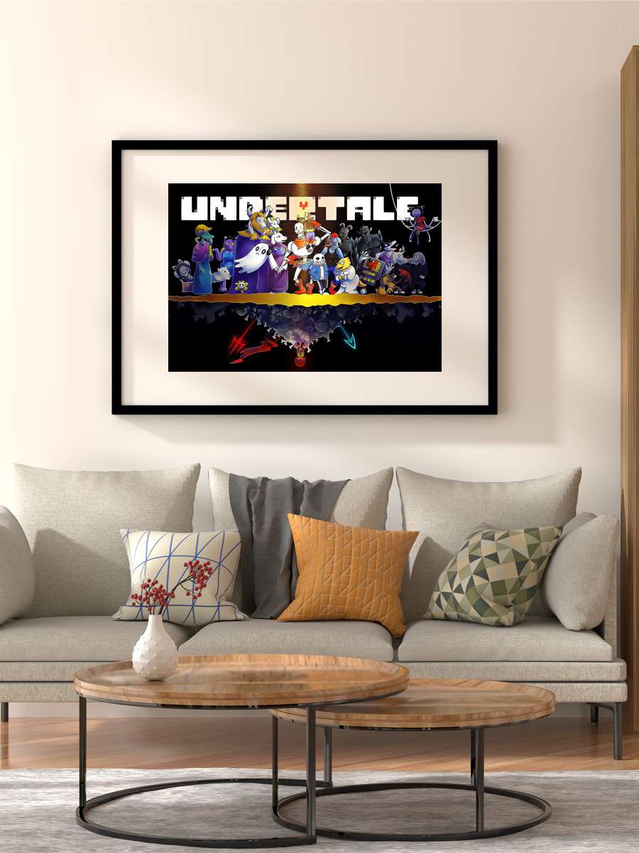 Undertale Anime Poster Çerçevesiz Yüksek Kalite Anime Duvar Poster