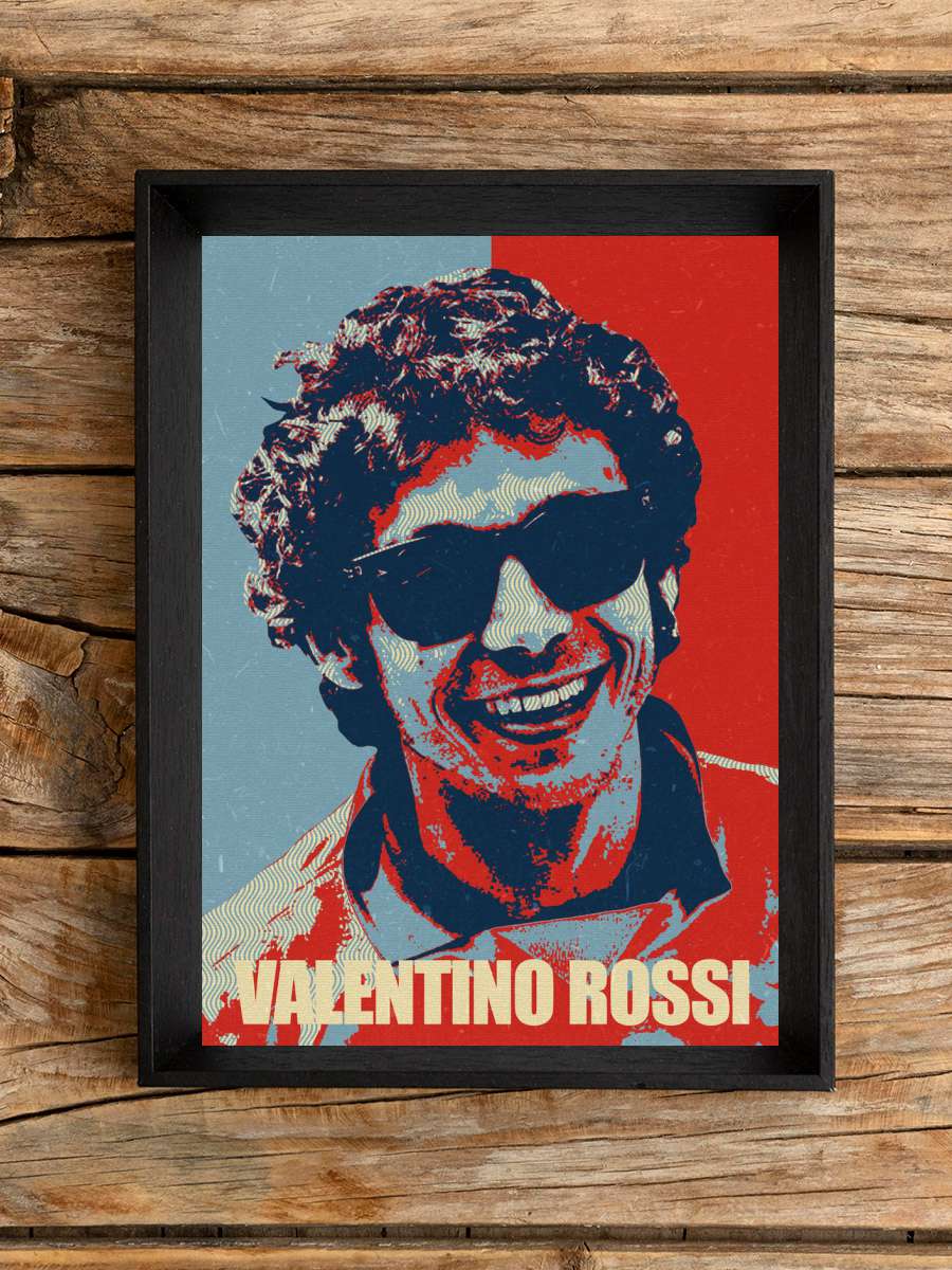Valentino Rossi Futbol Poster Çerçevesiz Yüksek Kalite Futbolcu Duvar Poster