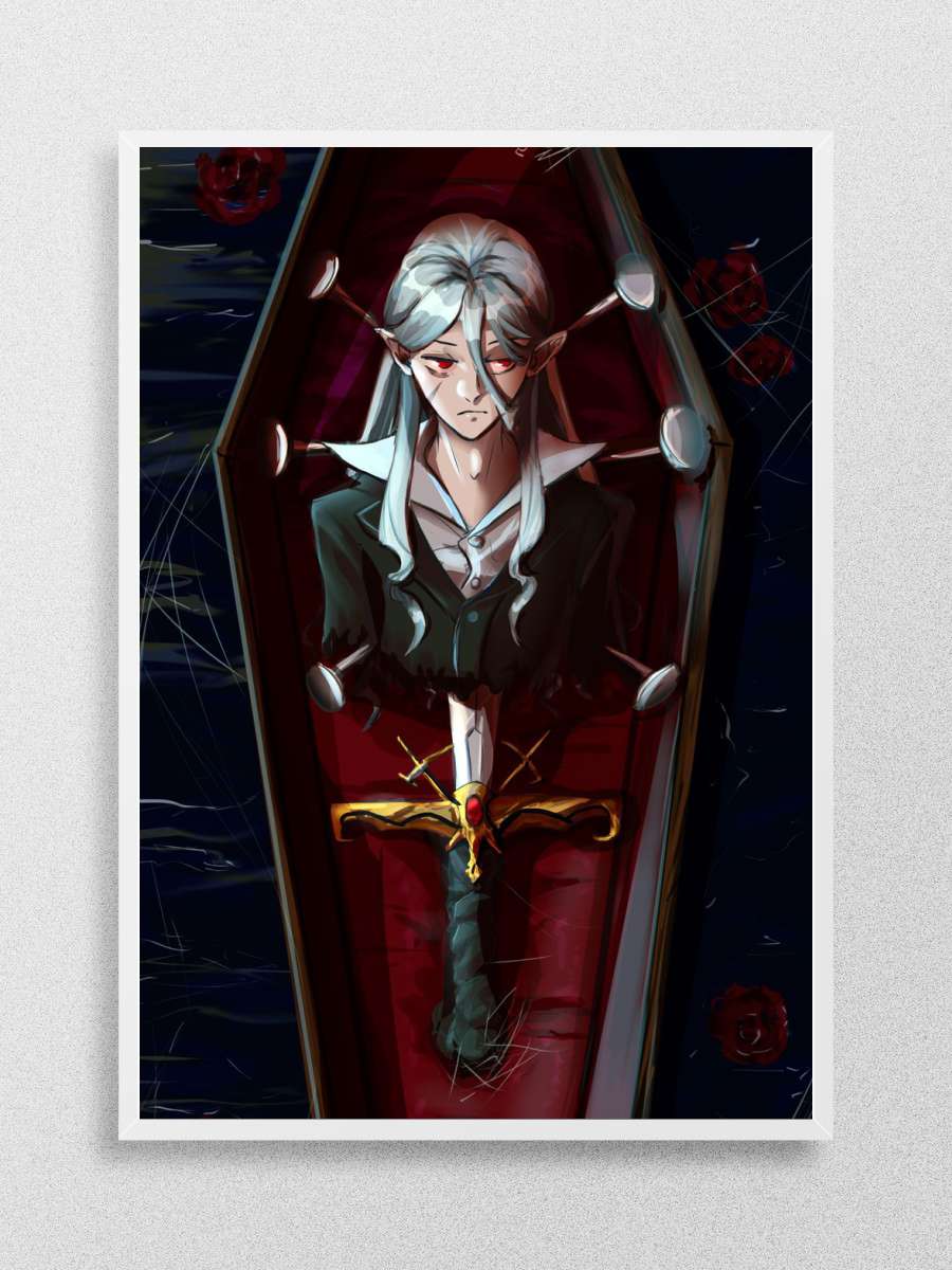 vampire painter Anime Poster Çerçevesiz Yüksek Kalite Anime Duvar Poster