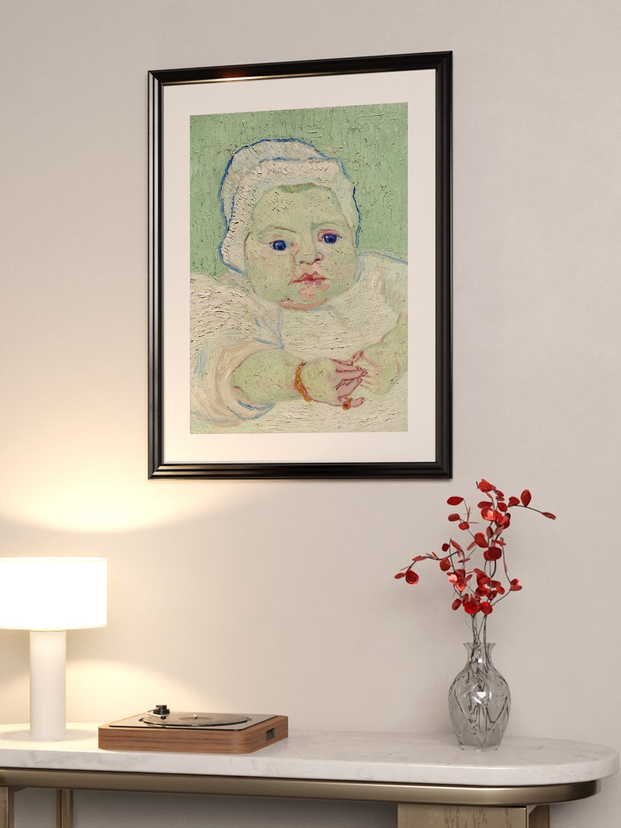 Van Gogh Baby Roulin Tablo Sanatsal Ünlü Ressam Poster Çerçevesiz Yüksek Kalite Poster