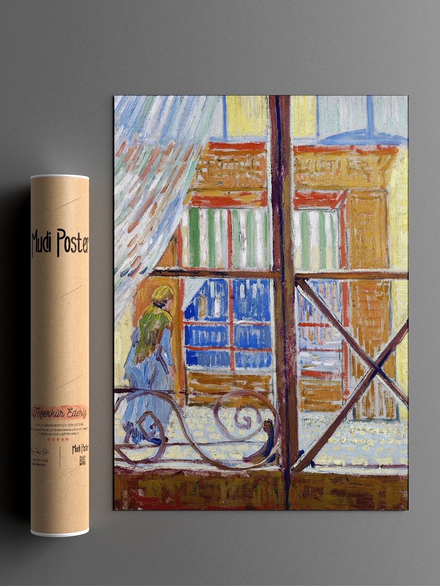 Van Gogh Butcher Shop Tablo Sanatsal Ünlü Ressam Poster Çerçevesiz Yüksek Kalite Poster