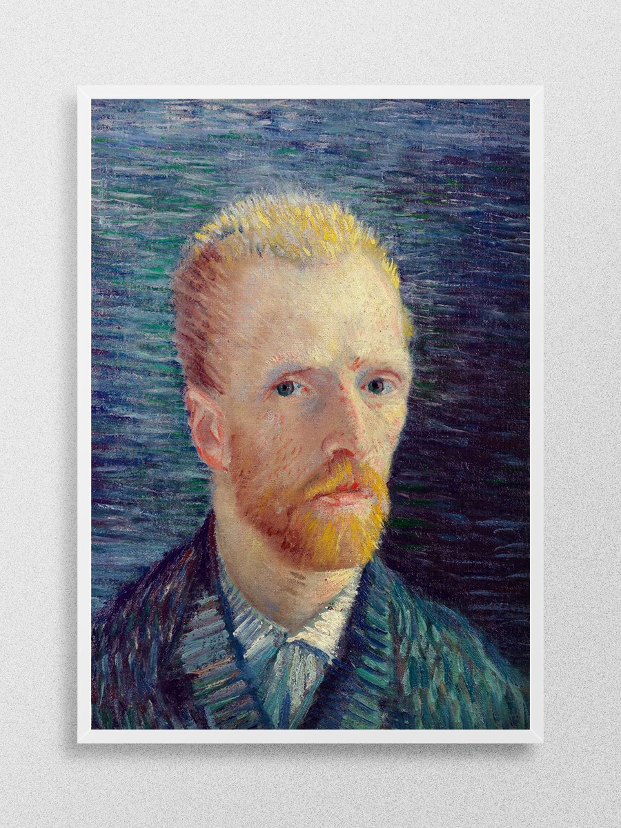Van Gogh Self Portrait Tablo Sanatsal Ünlü Ressam Poster Çerçevesiz Yüksek Kalite Poster