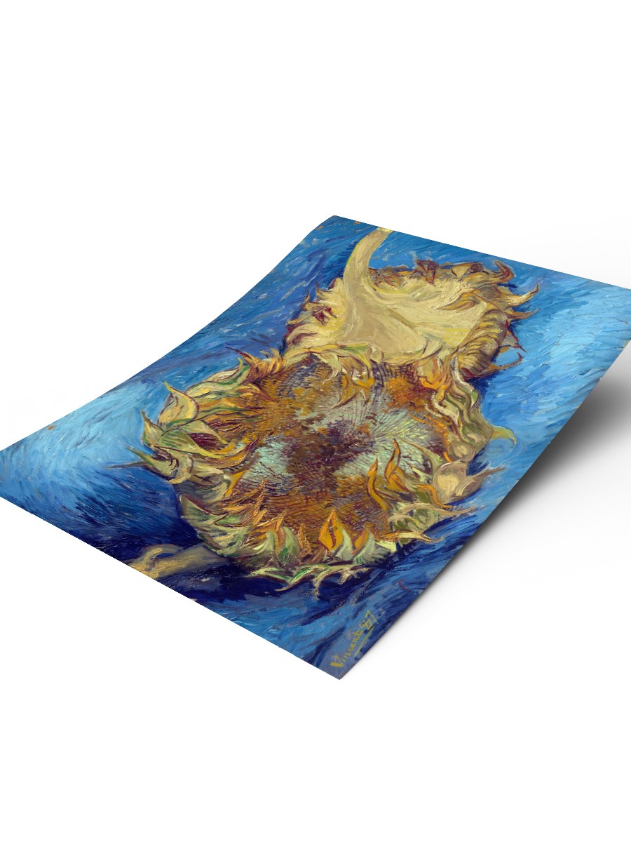 Van Gogh Sunflowers Tablo Sanatsal Ünlü Ressam Poster Çerçevesiz Yüksek Kalite Poster