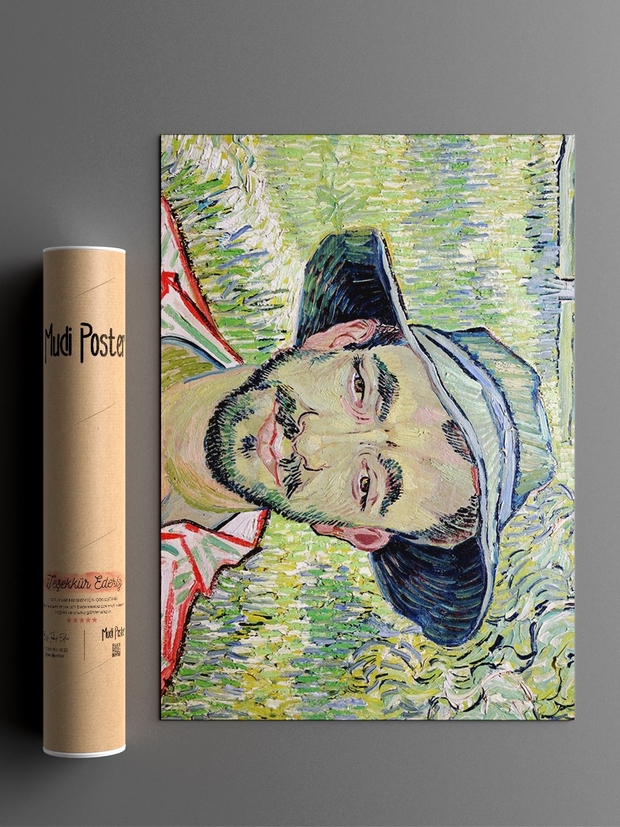 Van Gogh The Gardener Tablo Sanatsal Ünlü Ressam Poster Çerçevesiz Yüksek Kalite Poster