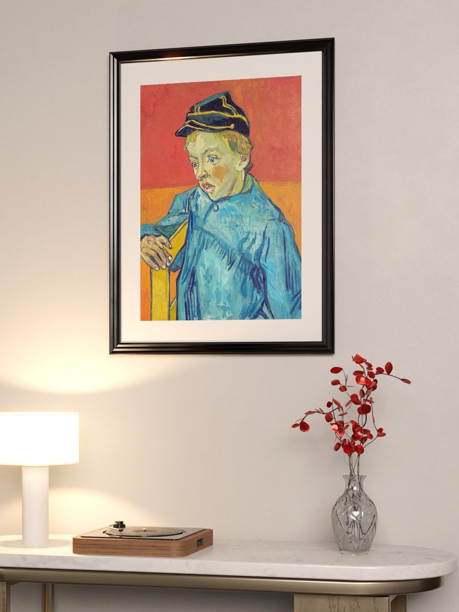 Van Gogh The Schoolboy Tablo Sanatsal Ünlü Ressam Poster Çerçevesiz Yüksek Kalite Poster