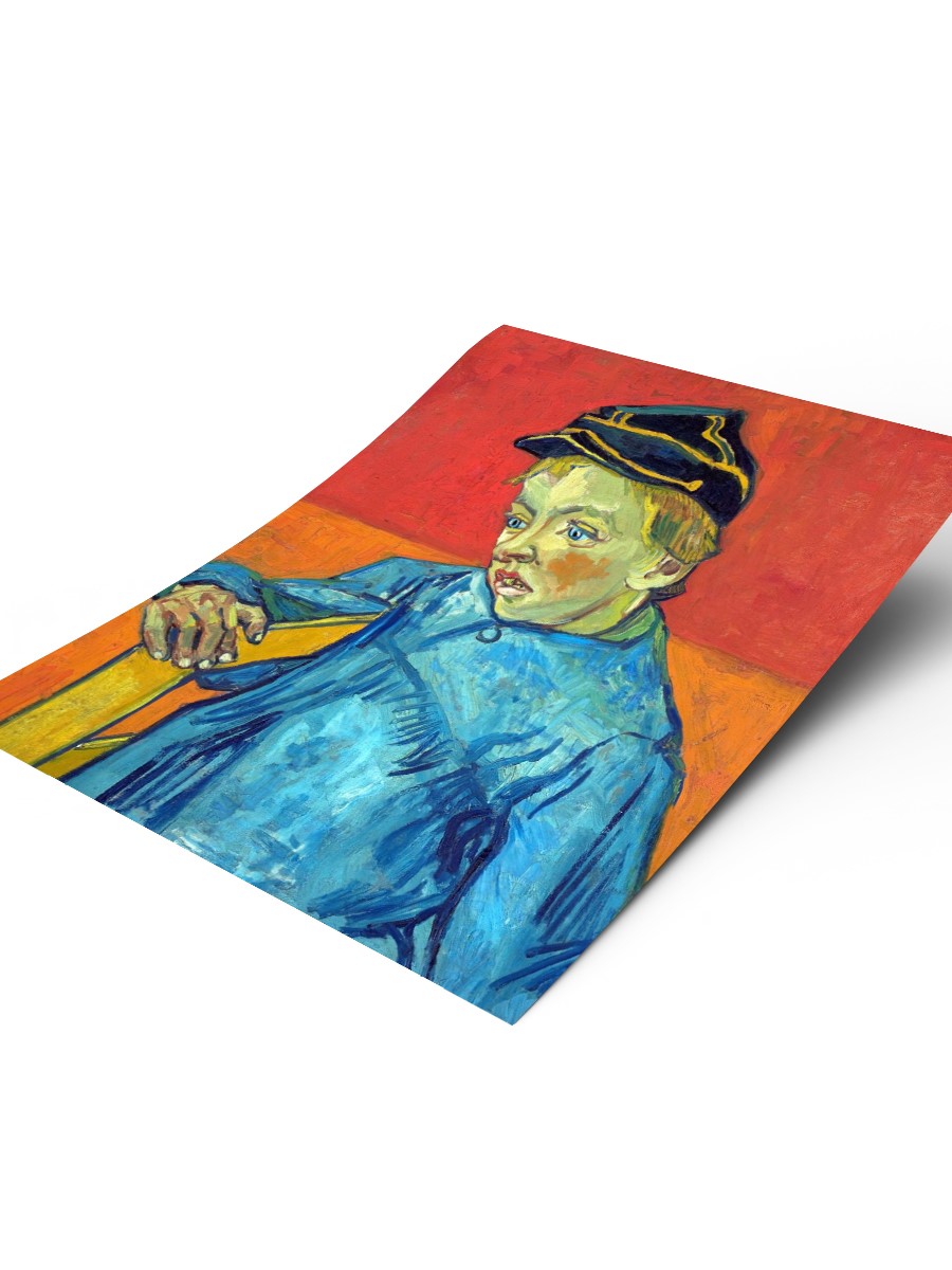Van Gogh The Schoolboy Tablo Sanatsal Ünlü Ressam Poster Çerçevesiz Yüksek Kalite Poster