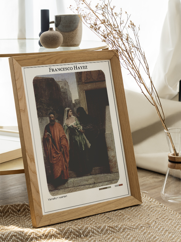 Francesco Hayez Venetian women Poster