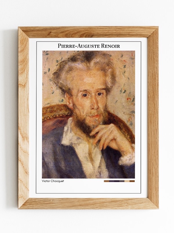 Pierre-Auguste Renoir Victor Chocquet Poster