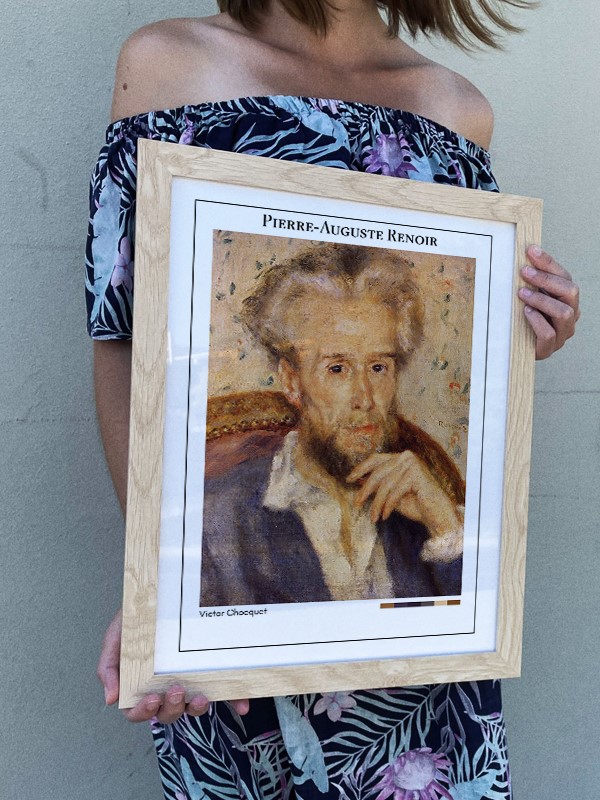 Pierre-Auguste Renoir Victor Chocquet Poster
